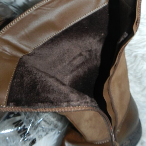 MUK LUKS Women's Logger Whistler Boots Brown NWT🆕SHIPS FAST 🏃‍♀️⚡😮‍💨⚡🚚 - Picture 8 of 15